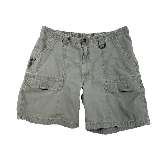 Timberland Shorts Mens 36 Gray Cargo Outdoor Utility Hiking Classic NW941PN - Picture 1 of 12